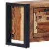 vidaXL Shoe Cabinet 47.2"x13.8"x15.7" Solid Acacia Wood
