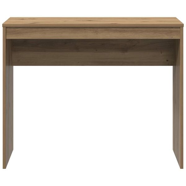 vidaXL Desk Artisan Oak Engineered Wood Small Durable Desk