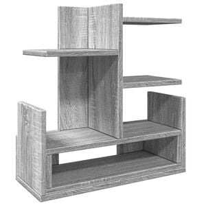 vidaXL Desk Organiser Grey Sonoma 19.3x7.9x20.7" Engineered wood