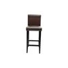 vidaXL Bar Stools 6 pcs Dark Brown Faux Leather