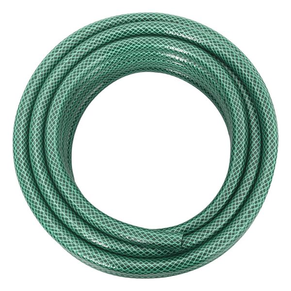 vidaXL Garden Hose Green Polyvinyl chloride 50m length