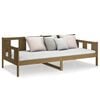 vidaXL Day Bed Honey Brown Solid Pine Wood