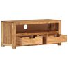 vidaXL TV Cabinet Light Brown Solid Acacia Wood Standard TV Cabinet