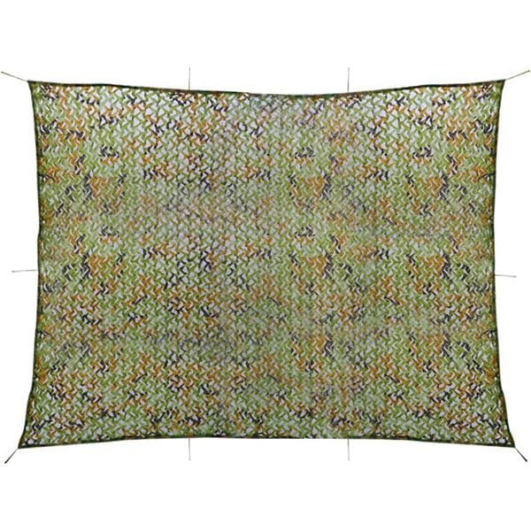 vidaXL Camouflage Net with Storage Bag 9.8'x13.1'