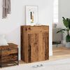 vidaXL Shoe Cabinet Old Wood 23.6x13.8x33.1" Engineered Wood