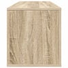 vidaXL Wall Shoe Cabinet Sonoma Oak Engineered Wood Compact
