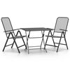 vidaXL Garden Dining Set Anthracite