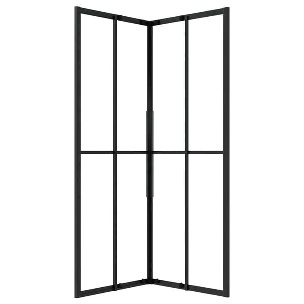 vidaXL Shower Cabin ESG 27.6"x27.6"x70.9"