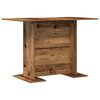 vidaXL Dining Table Old wood Engineered wood Minimalist Dining Table