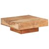 vidaXL Coffee Table Natural Wood Solid Acacia Wood Medium Durable