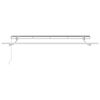 vidaXL Awning Frame White 118.1" x 78.7" Metal