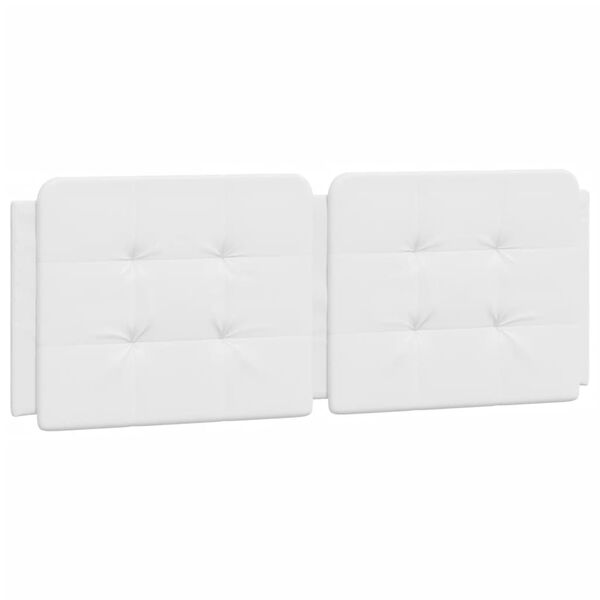 vidaXL Headboard Cushion White