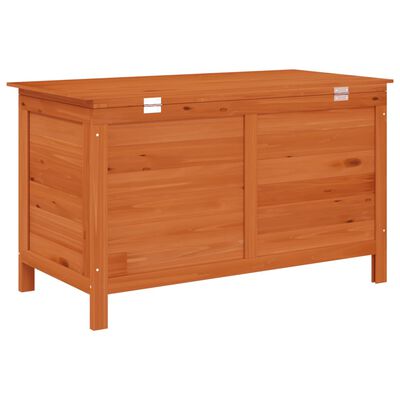 vidaXL Patio Storage Box 39"x19.5"x23" Solid Wood Fir