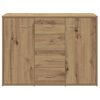 vidaXL Sideboard Artisan Oak 34.6x11.8x25.2" Engineered Wood
