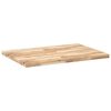 vidaXL Table Top Natural Wood Solid Acacia Wood 31.5 x 27.6 in Table Top
