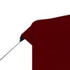 vidaXL Party Tent Wine Red Aluminum alloy, Oxford fabric with PVC coating