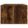 vidaXL Coffee Table Smoked Oak Engineered Wood Medium Minimalistic