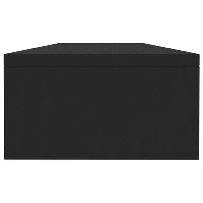 vidaXL Monitor Stand Black 39.4"x9.4"x5.1" Engineered Wood