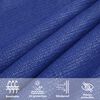 vidaXL Sunshade Sail 1.75 oz/ft² Blue 8.2x13.1' HDPE