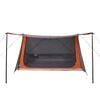 vidaXL Camping Tent 2-Person Grey and Orange Waterproof