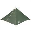 vidaXL Family Tent Tipi 7-Person Green Waterproof