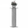 vidaXL Plant Stand Grey Sonoma Engineered Wood Large Decorative Inlays