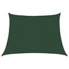 vidaXL Sunshade Sail 1.75 oz/ft² Trapezium Dark Green 4/5x9.8' HDPE