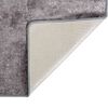 vidaXL Rug Grey 100% Polyester 31.5 x 118.1 in Rug Rectangular