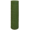 vidaXL Artificial Grass Green with light green, dark green, and brown elements
