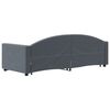 vidaXL Daybed With Trundle Dark Gray