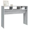 vidaXL Console Table Grey Sonoma Engineered wood Medium Console Table
