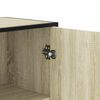vidaXL Highboard Sonoma oak Engineered wood Tall Highboard Rectangular