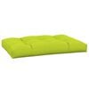 vidaXL Pallet Cushion Bright green 100% polyester 47.2"x31.5"x4.7