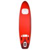 vidaXL Inflatable Stand Up Paddle Board Set Red 141.7x31.9x3.9"