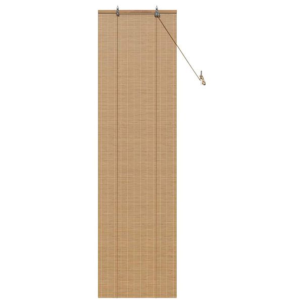 vidaXL Window Blinds & Shades Other Manual Light Brown Bamboo