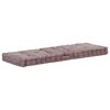 vidaXL Pallet Cushion Taupe 100% cotton and cotton blend Extra Large