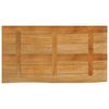 vidaXL Table Top Natural wood Solid mango wood with an oak finish Medium