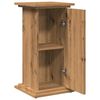 vidaXL Display Stand Artisan Oak Engineered Wood Compact