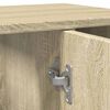 vidaXL Bathroom Cabinet Sonoma oak Engineered wood Medium