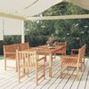 vidaXL Garden Dining Set Teak Solid Teak Wood Large Durable