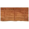 vidaXL Bathroom Countertop 47.2"x23.6"x1.5" Rectangular Solid Wood Acacia
