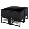 vidaXL Patio Furniture Black