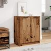 vidaXL Shoe Cabinet Old wood Engineered wood 23.2 x 13.8 x 27.6 in