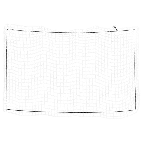 vidaXL Trailer Net with Elastic Rope White 11.5x6.6' PP