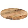 vidaXL Table Top Natural Wood Solid Mango Wood 19.7 in x 1.5 in Durable