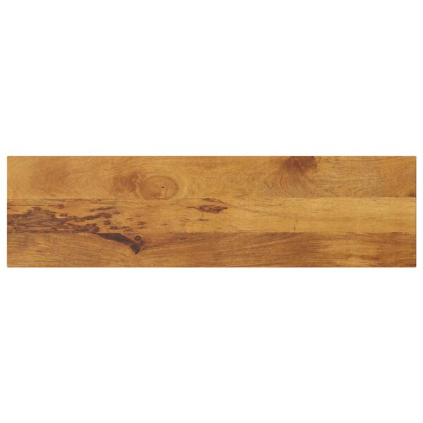 vidaXL Table Top 39.4"x11.8"x1" Rectangular Solid Wood Mango
