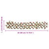 vidaXL&nbsp;Artificial Ivy Trellis Expandable Dark Pink 70.9x7.9"