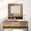 vidaXL Mirror Cabinet with Shelf Artisan Oak 23.62 x 12.40 x 24.41 in
