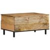 vidaXL Coffee Table Natural Mango Wood