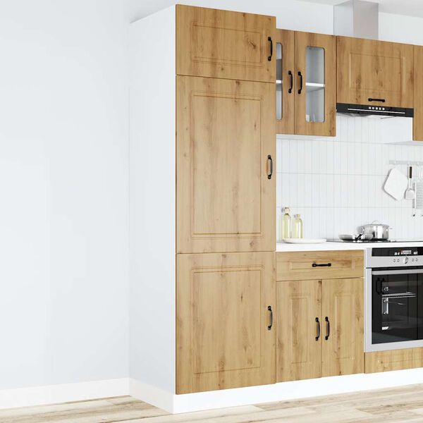 vidaXL Kitchen Cupboard Artisan Oak Engineered Wood Tall